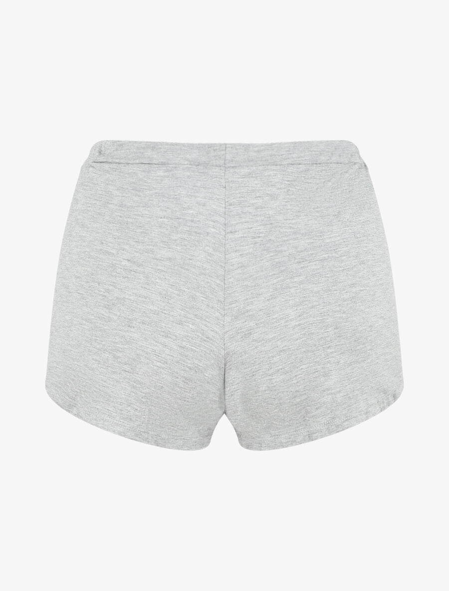 Ensemble pyjama en dentelle - Gris clair - 6