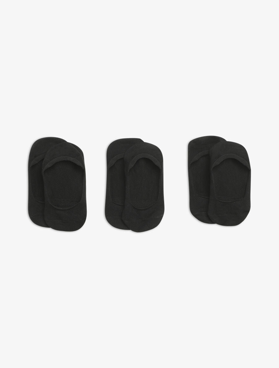 Lot de 3 socquettes antidérapantes - Noir - 2