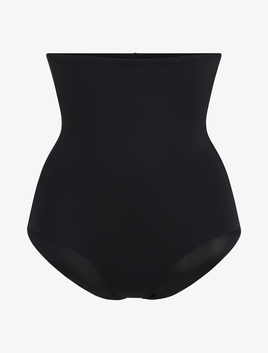 Culotte gainante taille haute - Noir - 4