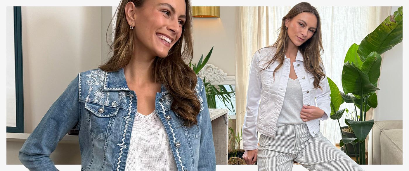 Veste en jean femme : 12 façons de la porter toute l&