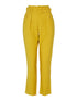 Pantalon fluide taille empire - safran - 1