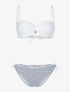 Bikini inspiration marinière - blanc - 3