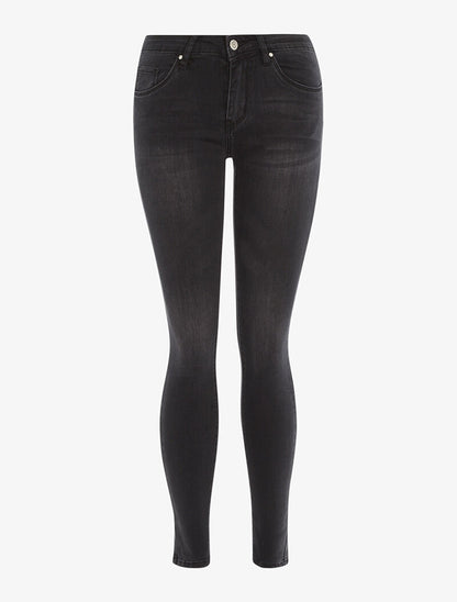 Jean coupe carotte slim - anthracite - 1