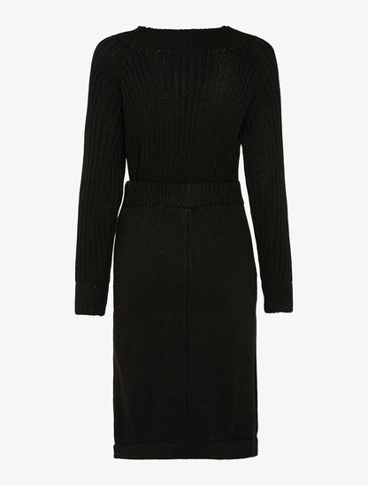 Ensemble jupe en maille - noir - 2