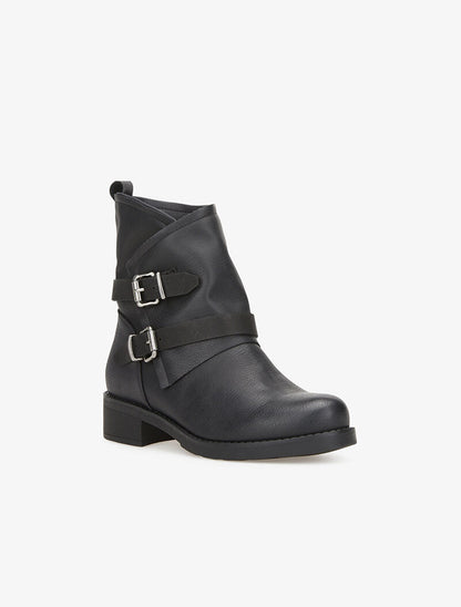 Bottines à sangles - noir - 3