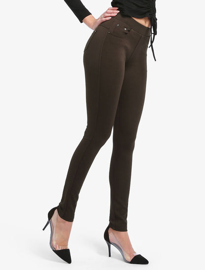 Tregging uni - marron - 6