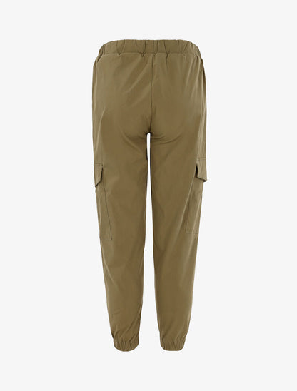 Pantaloni cargo 7/8 - cachi