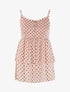 Top à rayures irisées et pois - rose/noir - 1