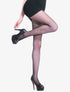 Collants à imprimé chats irisés - noir/argent - 2