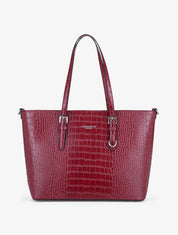 Sac cabas Nawelle - bordeaux - 4