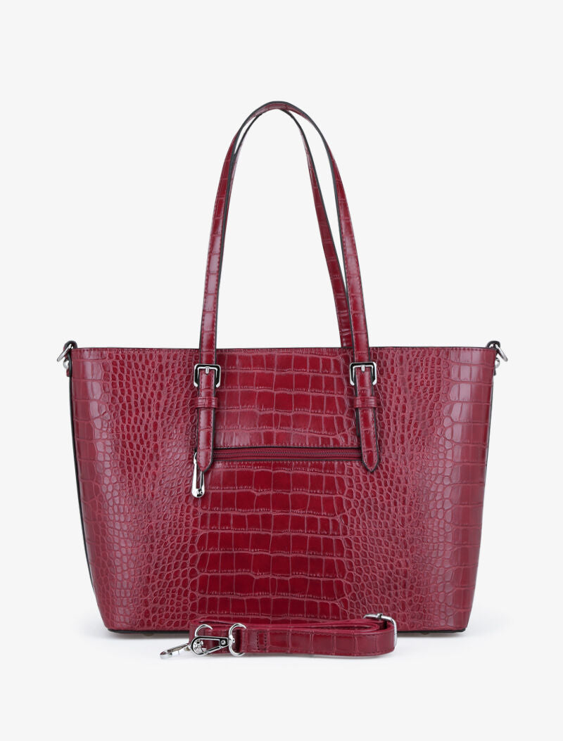 Sac cabas Nawelle - bordeaux - 3