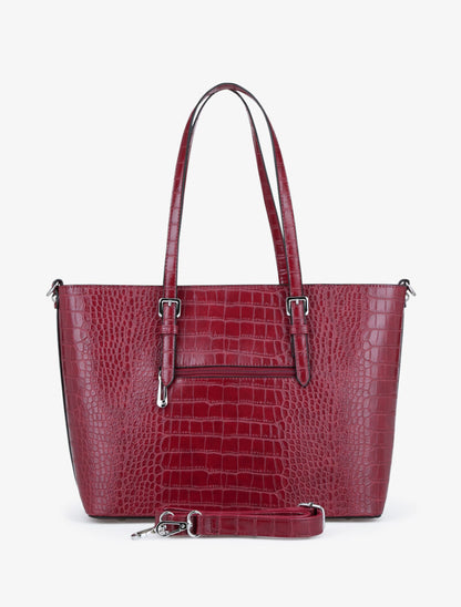 Sac cabas Nawelle - bordeaux - 3