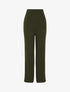 Pantalon en maille côtelée - kaki - 3