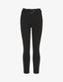 Pantalon coupe carotte ceinturé - noir - 1