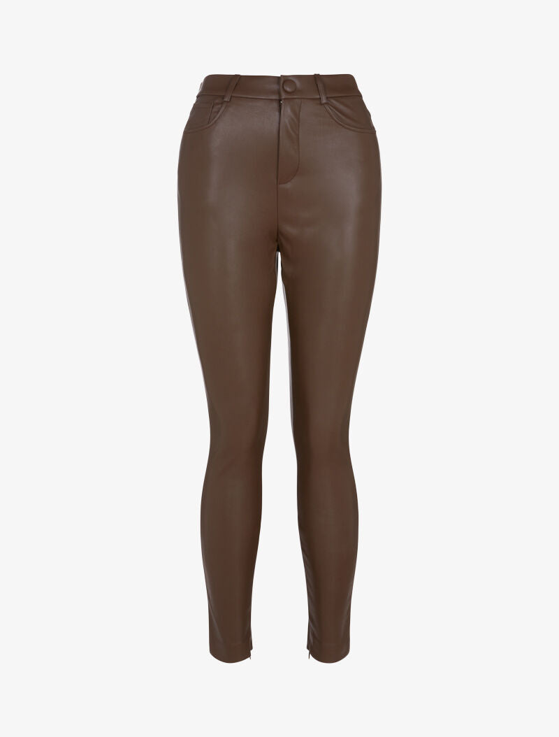 Tregging en simili - marron - 1