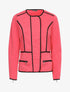 Veste à coutures contrastantes - fushia - 3