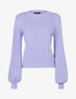 Pull court à manches bishop - lilas - 1