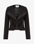Veste courte à zips - noir - 3