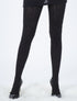Collants à lignes torsadées - noir - 2