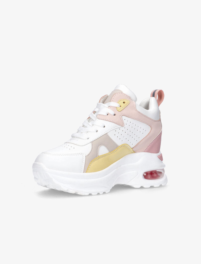 Sneakers compensées à bulle d&