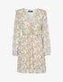 Robe à imprimé floral - beige - 1