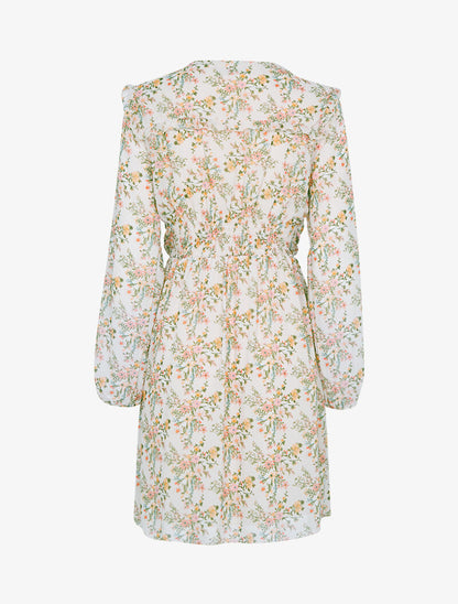 Robe à imprimé floral - beige - 2
