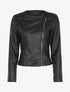 Veste ajustée en simili - noir - 3