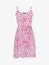Robe portefeuille à imprimé floral - rose - 1
