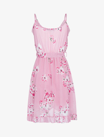 Robe portefeuille à imprimé floral - rose - 2