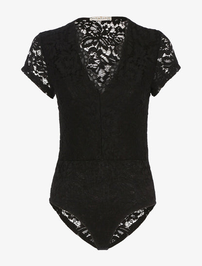 Body en dentelle - noir - 3