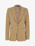 Veste casual unie - camel - 1