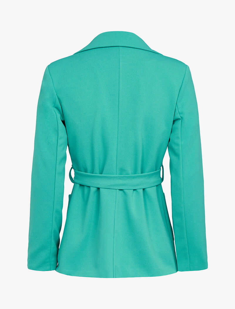 Veste unie casual - vert menthe - 2