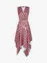 Robe asymétrique à imprimés 70&