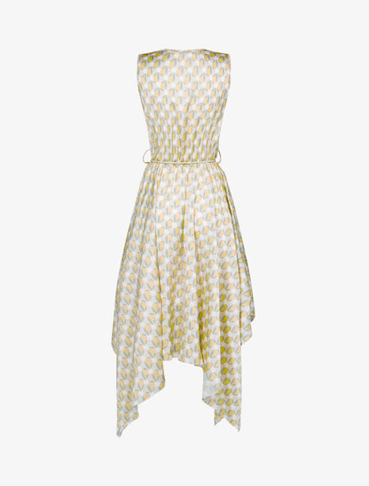 Robe asymétrique à imprimés 70&