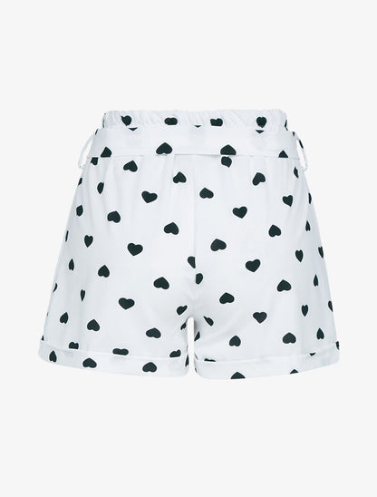 Mini short à imprimés - blanc - 3