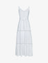 Robe à fines bretelles et crochet - blanc - 1