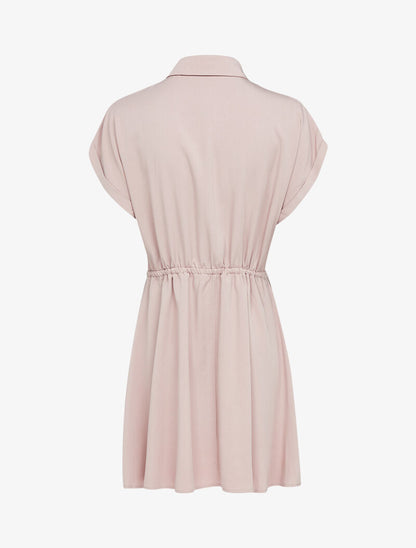 Robe à buste chauve souris - rose - 2
