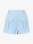 Mini short à grandes poches - bleu ciel - 1