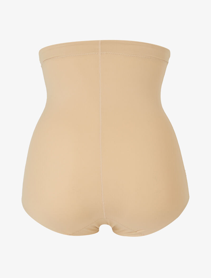 Culotte gainante unie - beige - 2