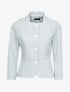 Blazer imprimé à col carré - gris clair - 1
