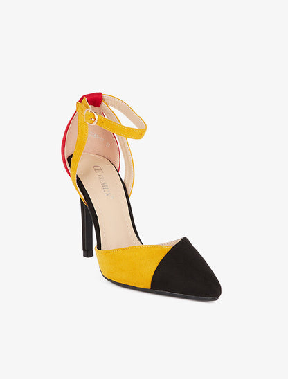 Sandales color block - noir - 2
