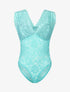 Body sans manches en dentelle - vert menthe - 3