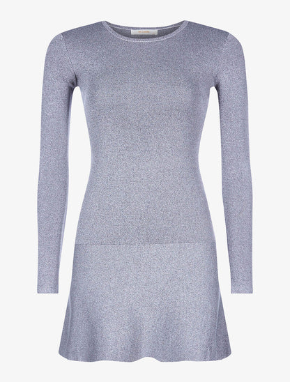 Robe-pull casual - gris - 3