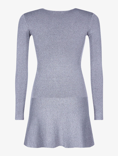 Robe-pull casual - gris - 2