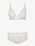 Ensemble SG et culotte avant transparent - blanc - 1