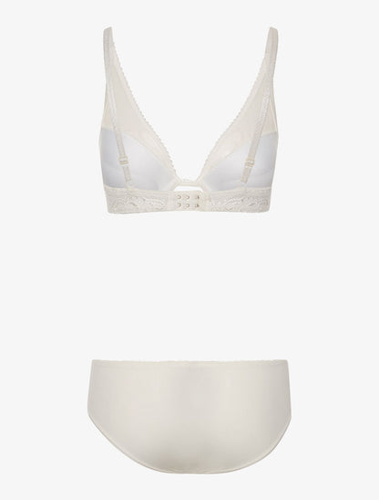 Ensemble SG et culotte avant transparent - blanc - 2