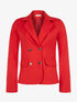 Veste basic unie - rouge - 1