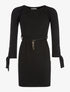 Robe-pull épaules nues - noir - 1