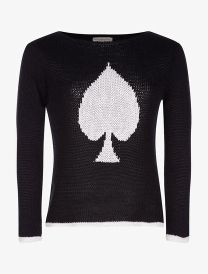 Pull as de pique - noir - 3