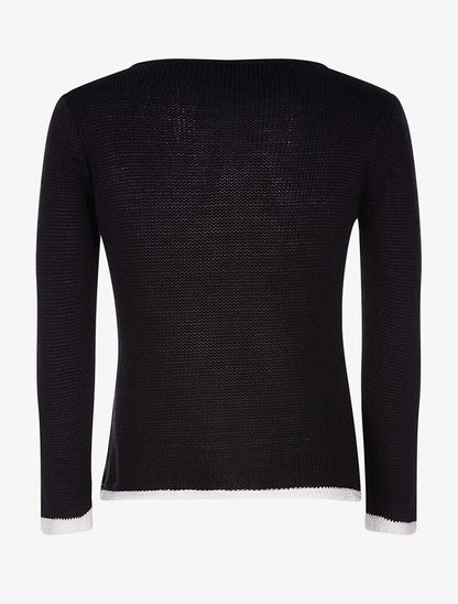 Pull as de pique - noir - 2